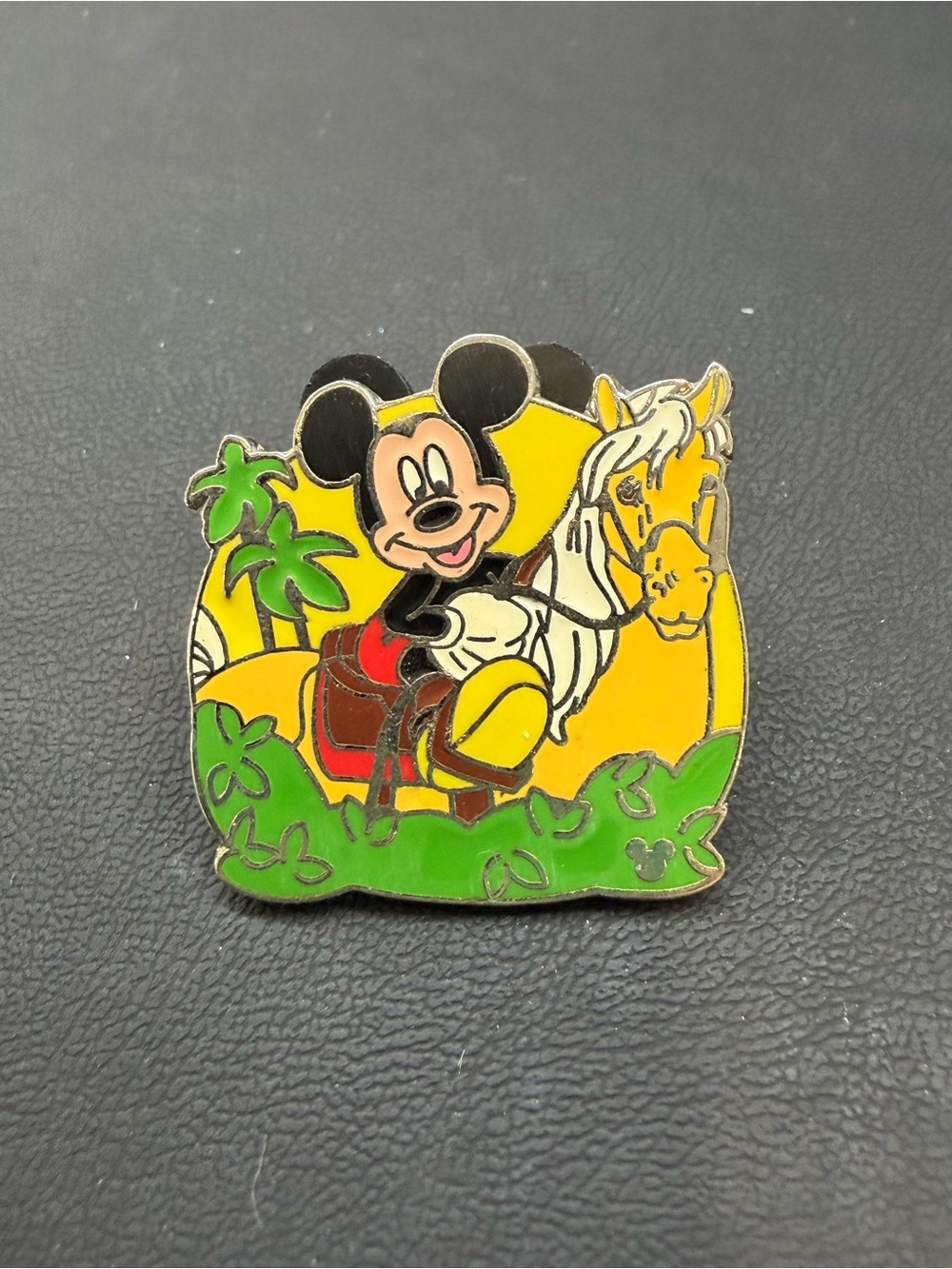 Disney Mickey Mouse Enamel Pin in Yellow, Green, Black